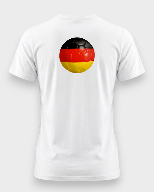 AU48: Germany White Globe T-Shirt