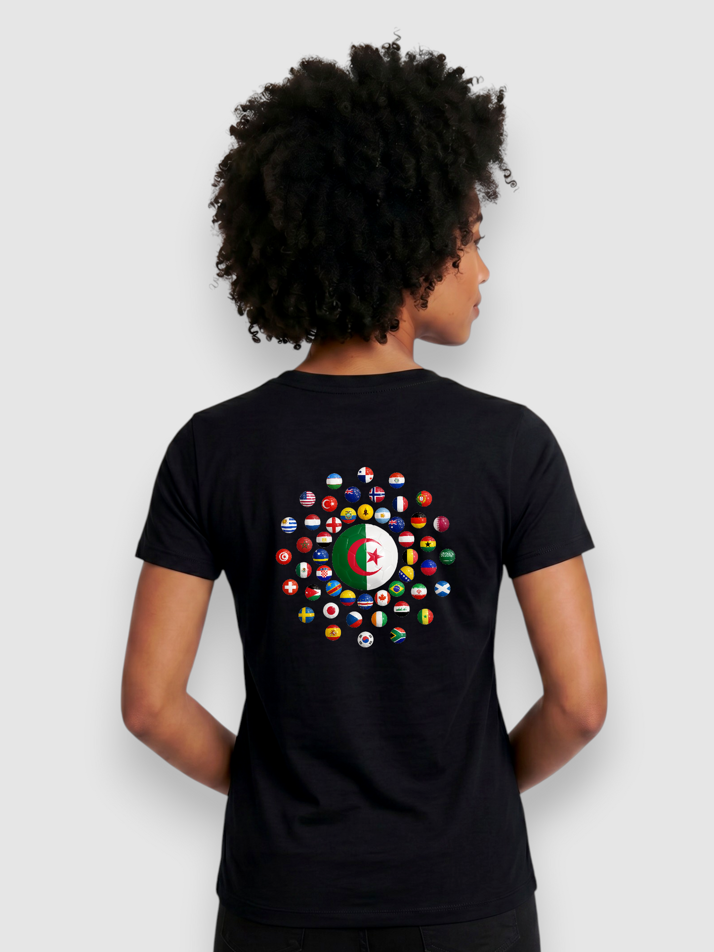 The 48 Collection: Algeria Tee — Black & White