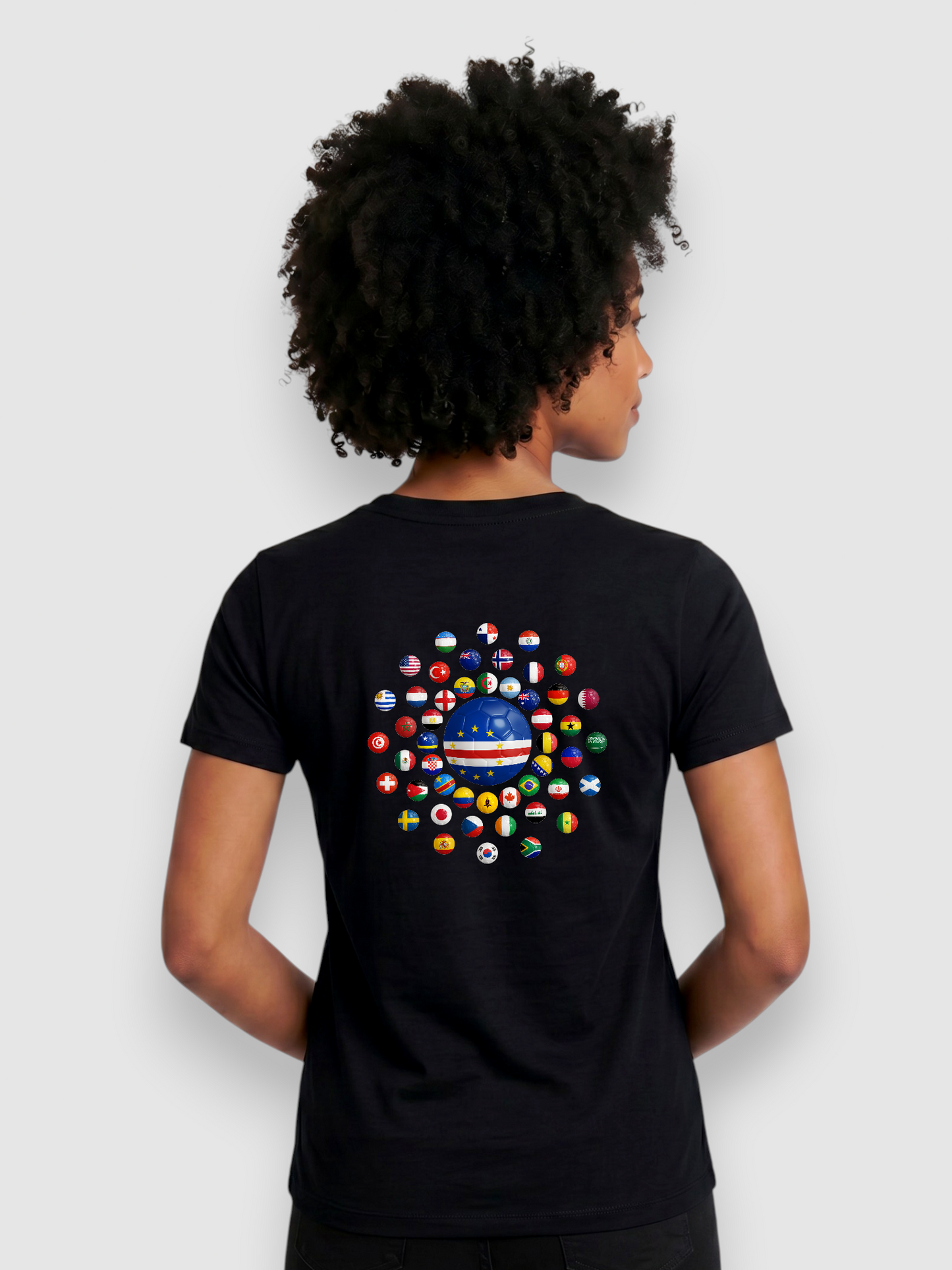 The 48 Collection: Cape Verde Tee — Black & White