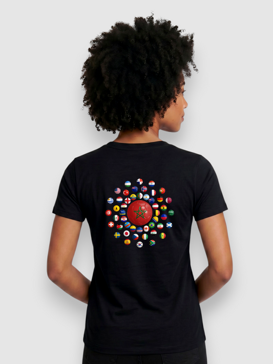 The 48 Collection: Morocco Tee — Black & White