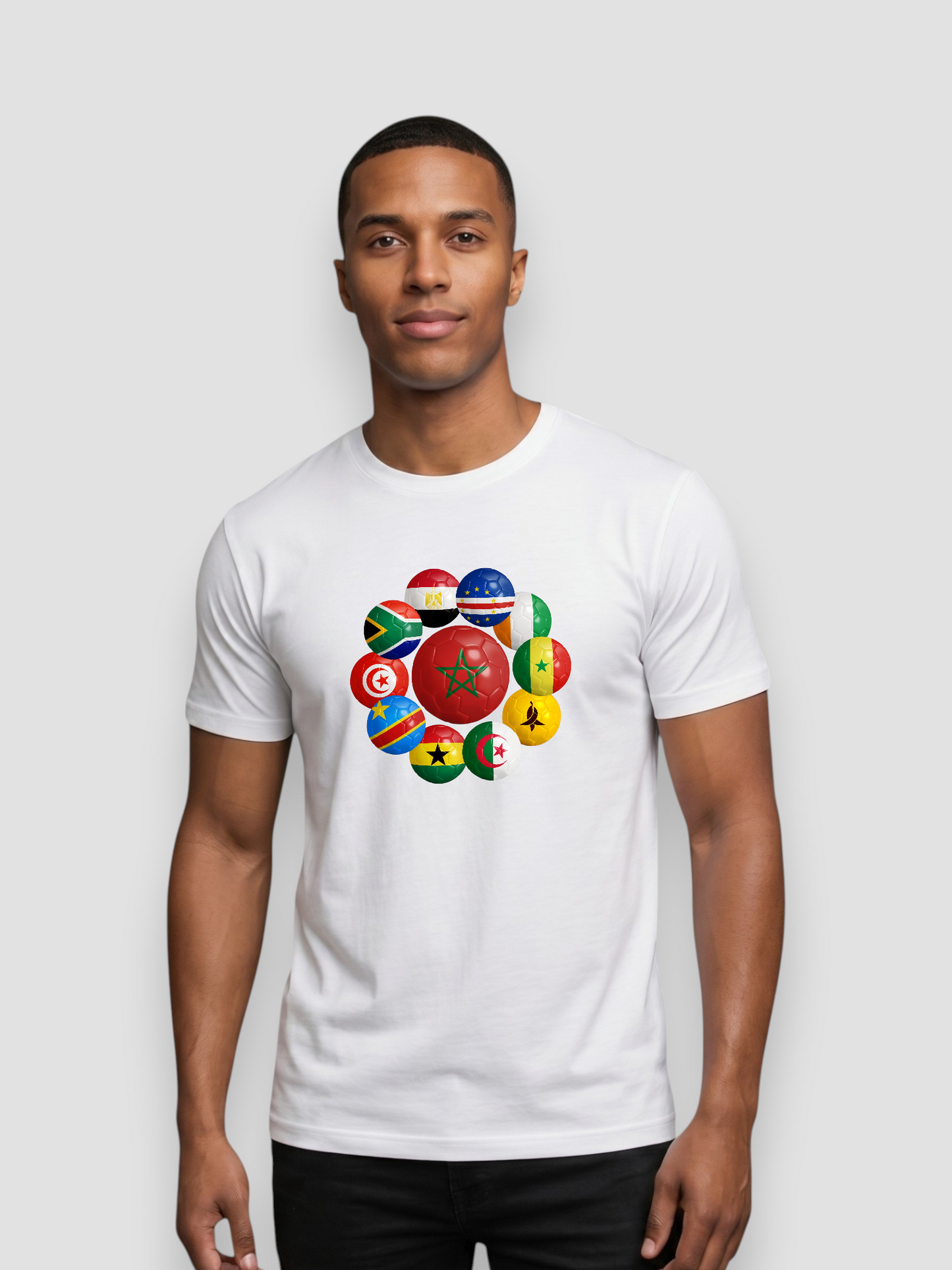 The 48 Collection: Morocco Tee — Black & White