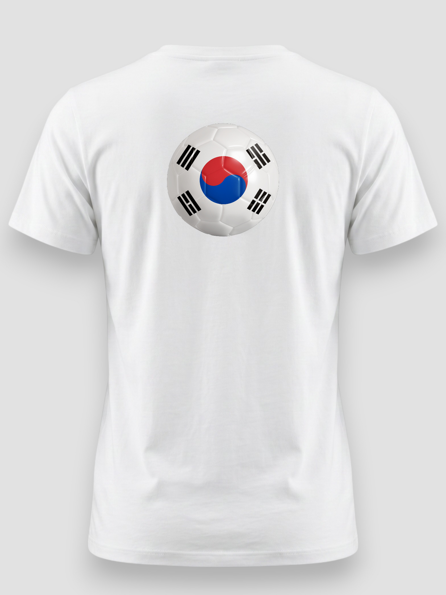 AU48: South Korea White Globe T-Shirt
