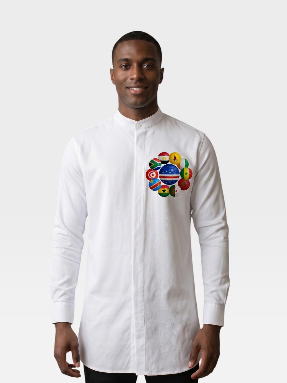 The 48 Collection: Grootman Shirt | Cape Verde Limited Edition — White