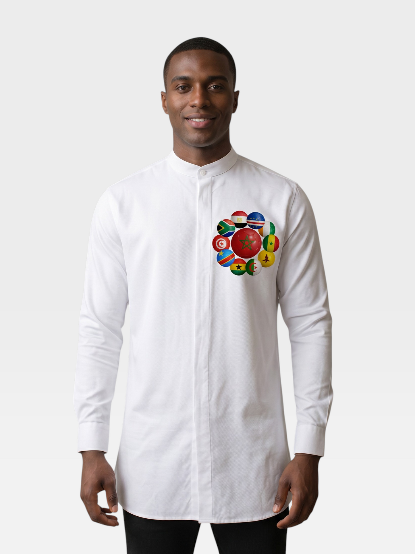 The 48 Collection: Grootman Shirt | Morocco Limited Edition — White