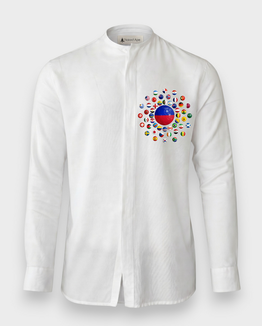 AU48: Haiti "Ltd. Ed." Grootman White Shirt