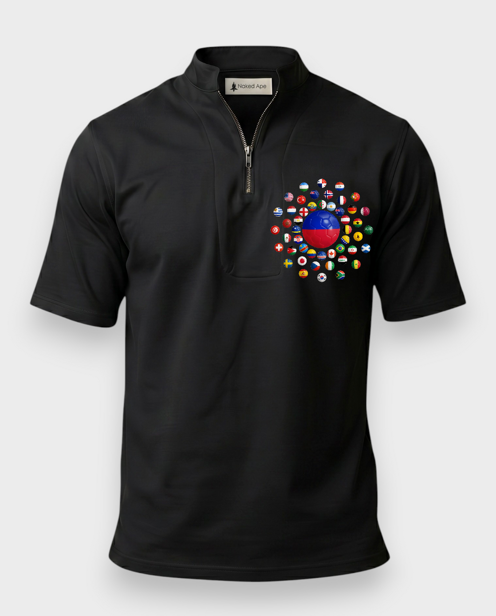 AU48: Haiti Black Mathanda Shirt