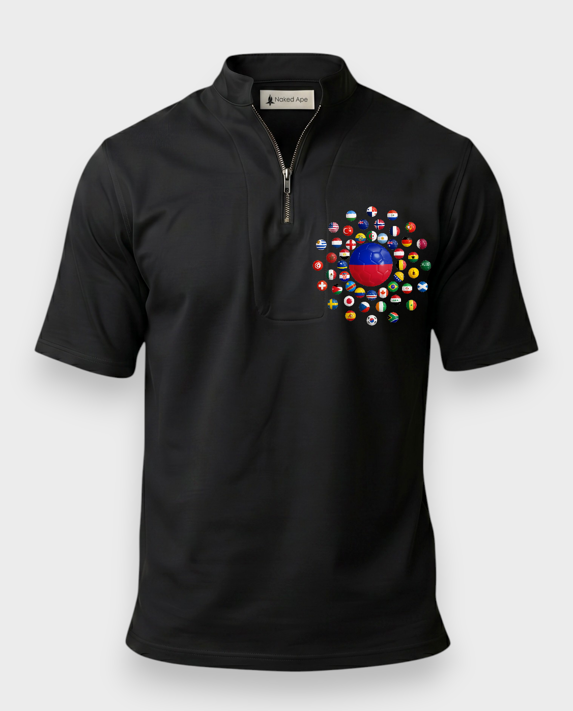 AU48: Haiti Black Mathanda Shirt