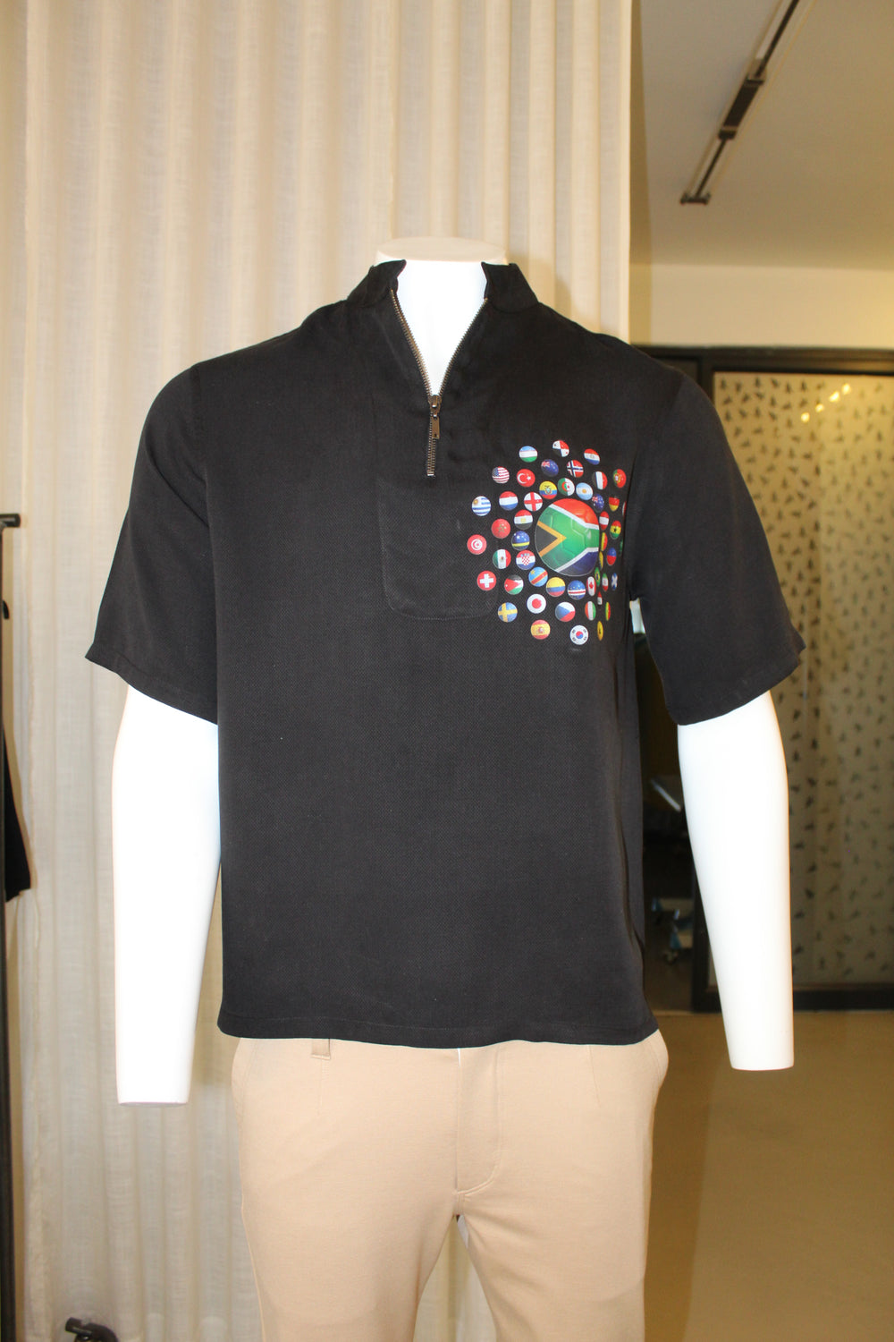 The 48 Collection: The Mathanda Shirt — Black