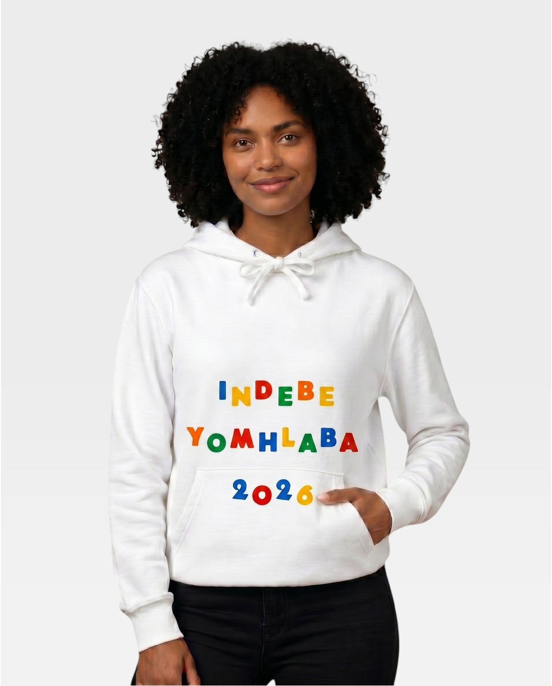 AU48: Argentina White Globe Hoodie