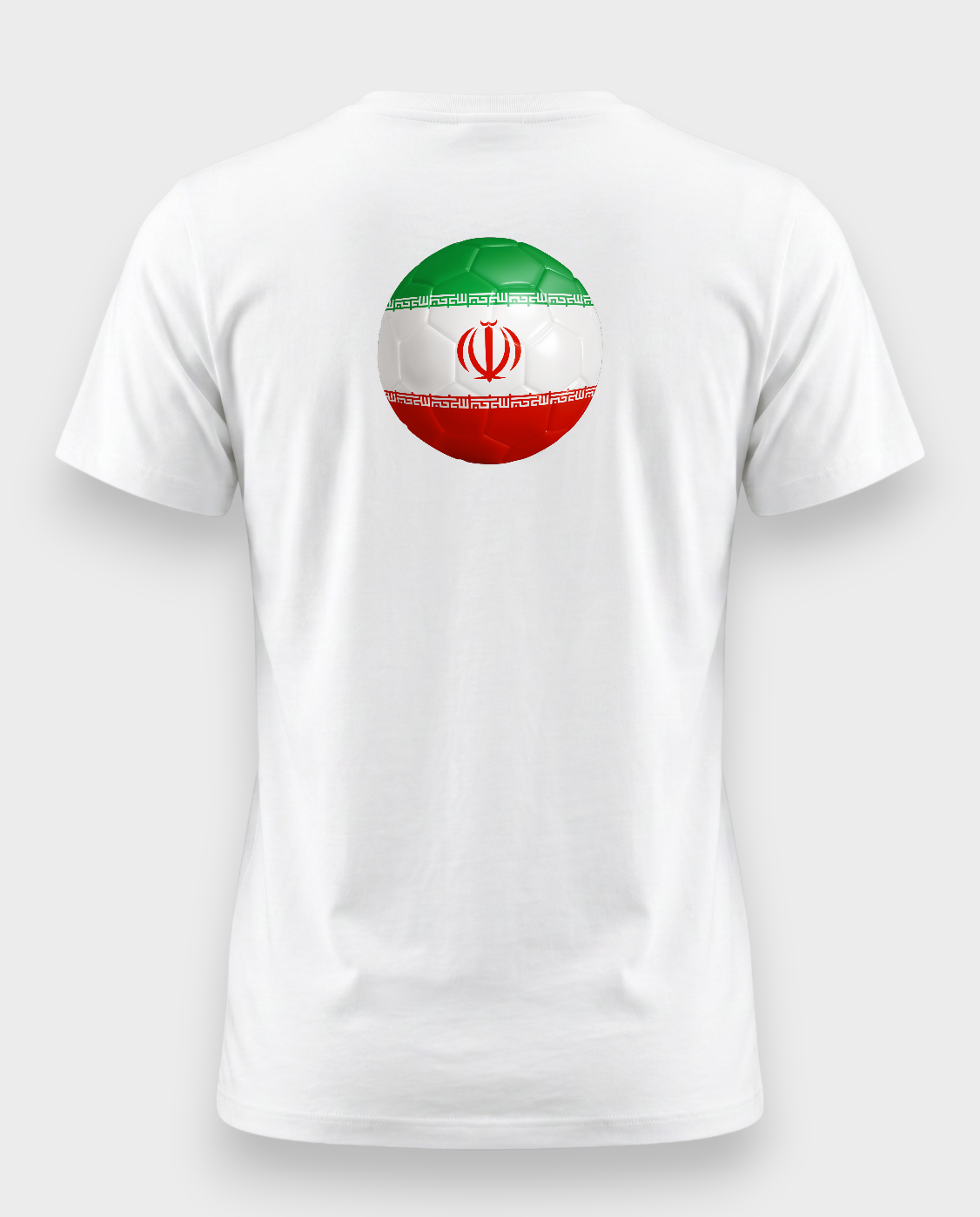 AU48: Iran White Globe T-Shirt