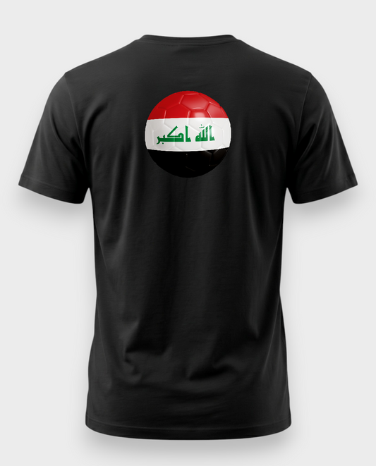AU48: Iraq Black Globe T-Shirt