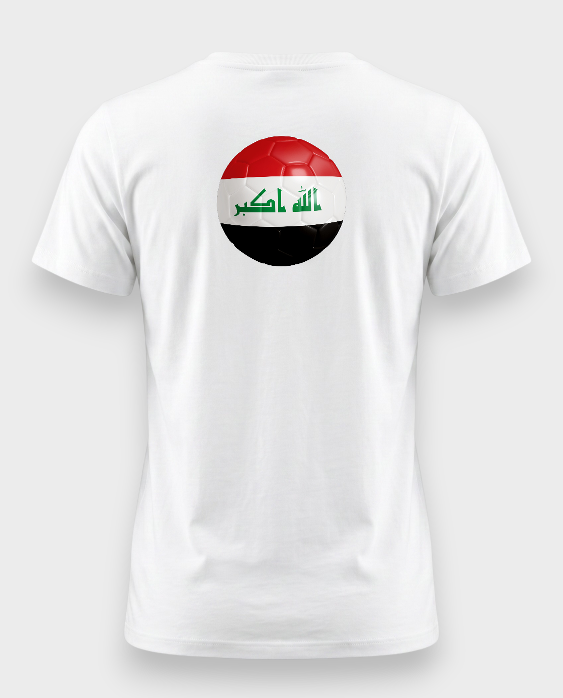 AU48: Iraq White Globe T-Shirt