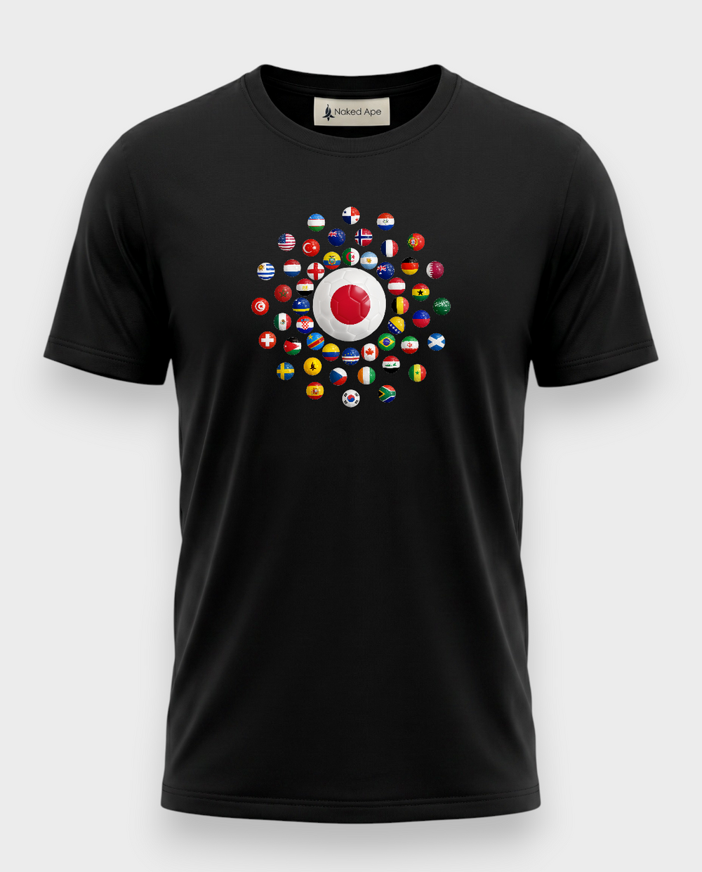 AU48: Japan Black Globe T-Shirt