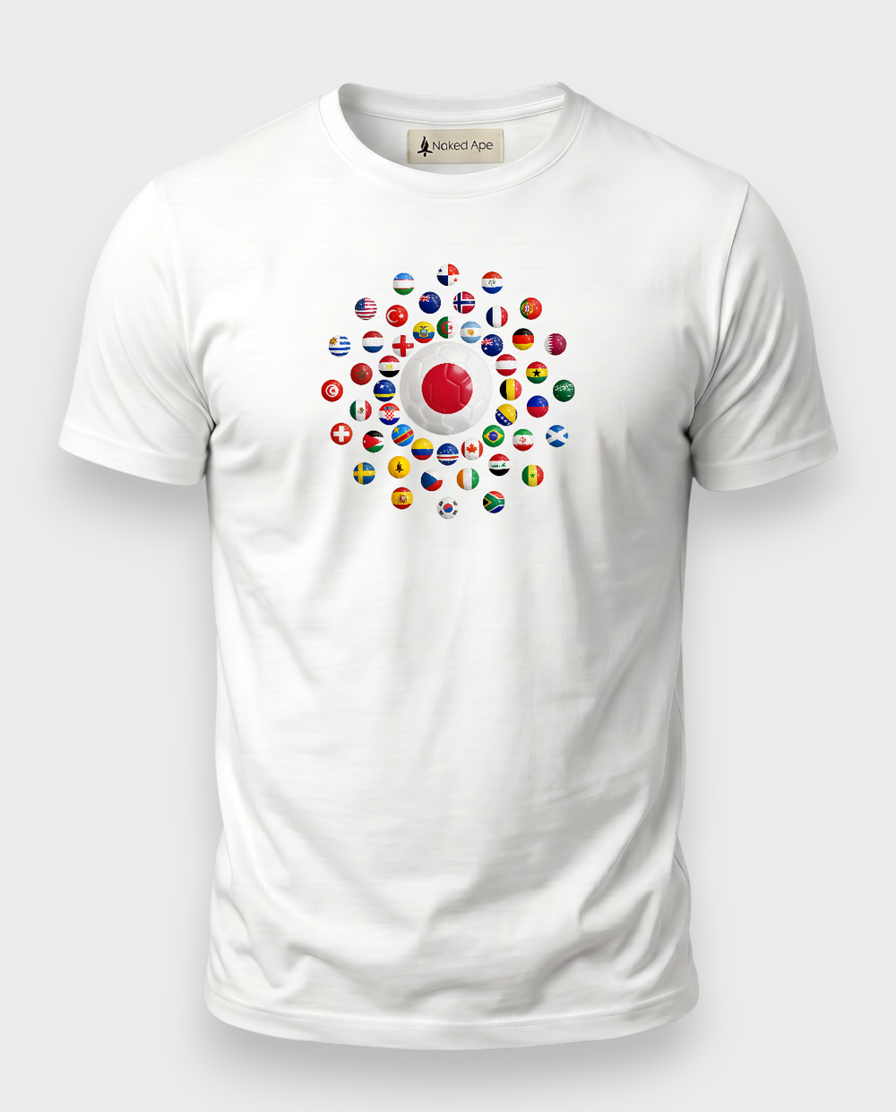 AU48: Japan White Globe T-Shirt
