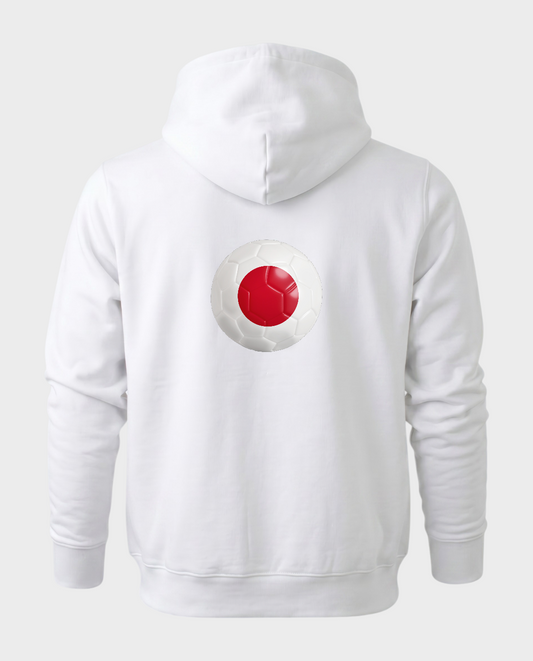 AU48: Japan White Globe Hoodie