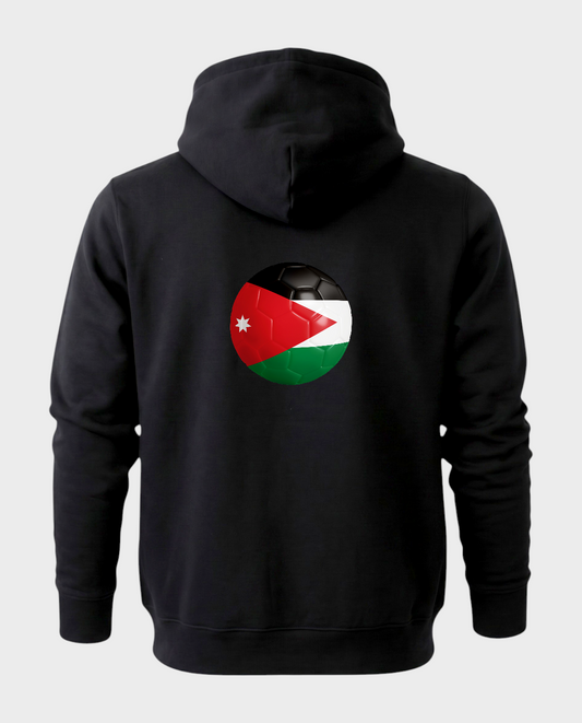 AU48: Jordan Black Globe Hoodie