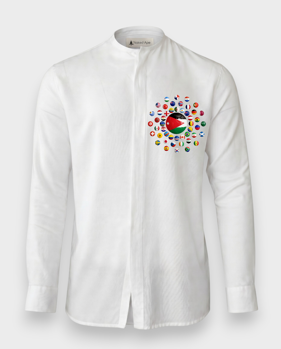AU48: Jordan "Ltd. Ed." Grootman White Shirt