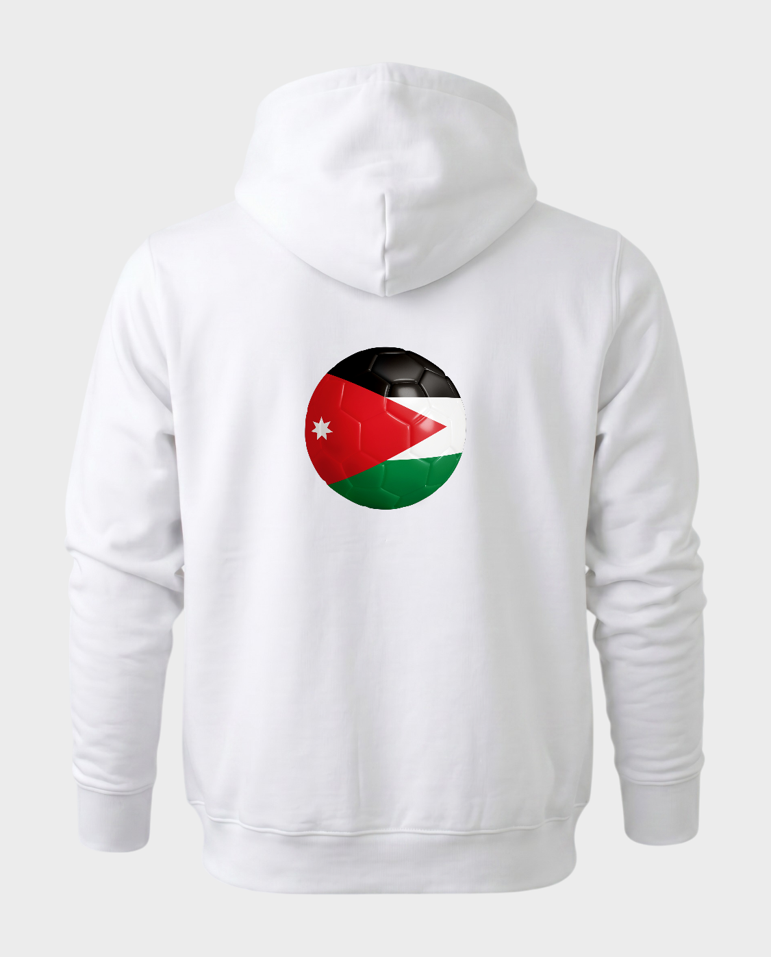AU48: Jordan White Globe Hoodie