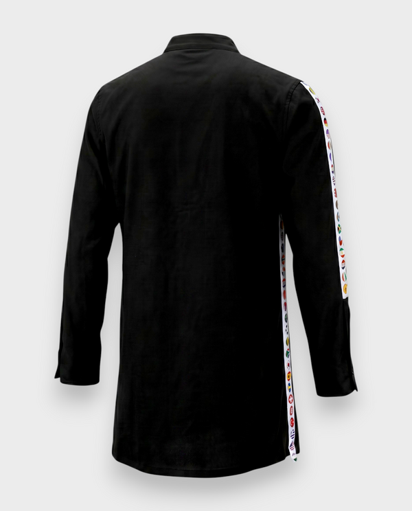AU48: "Ltd. Ed." World Mathanda Dress — Black back