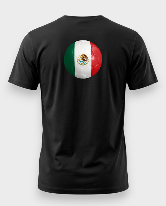 AU48: Mexico Black Globe T-Shirt