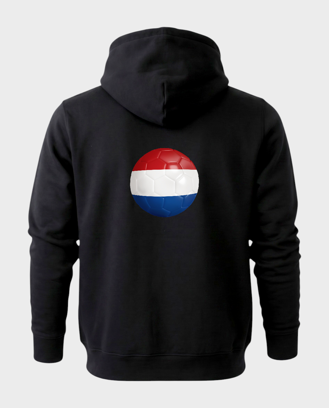 AU48: Netherlands Black Globe Hoodie