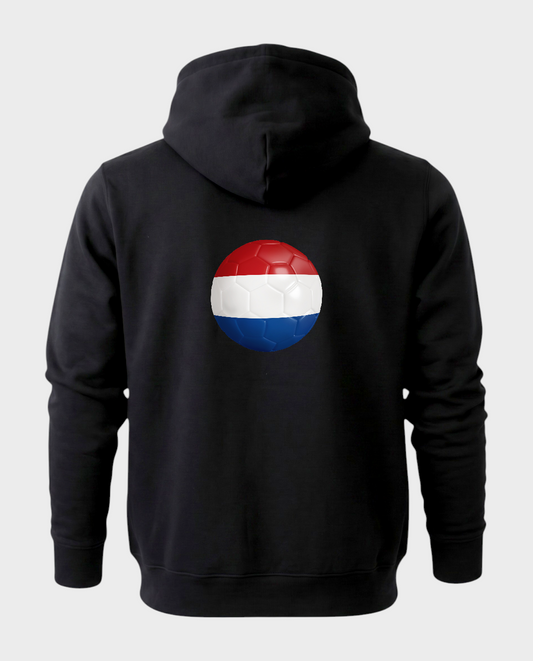 AU48: Netherlands Black Globe Hoodie