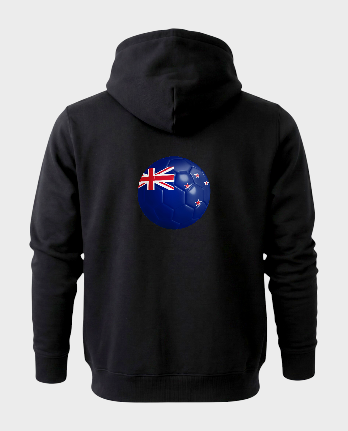 AU48: New Zealand Black Globe Hoodie
