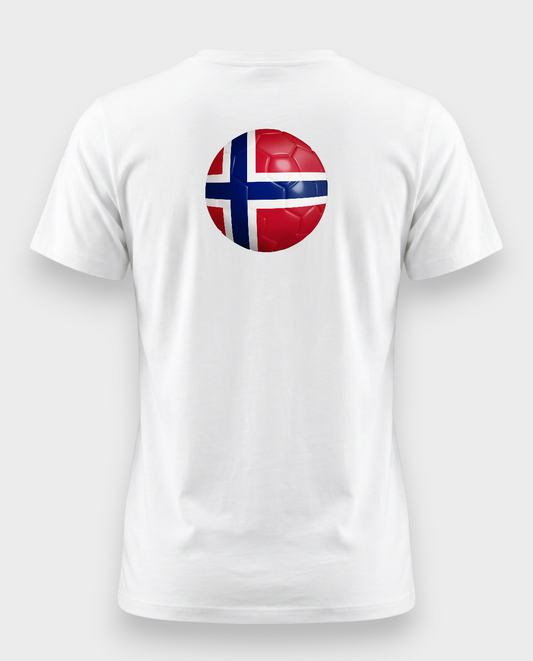 AU48: Norway White Globe T-Shirt