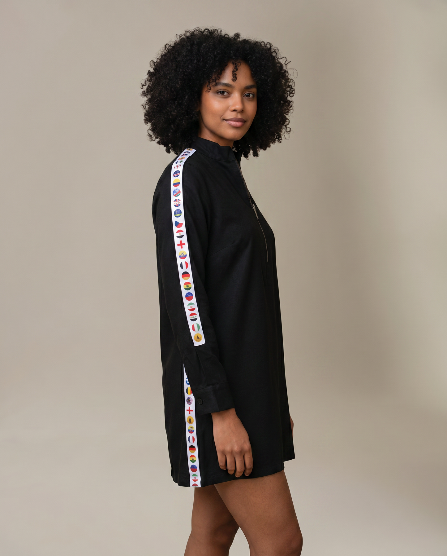 The 48 Collection: Algeria Mthanda Dress — Black