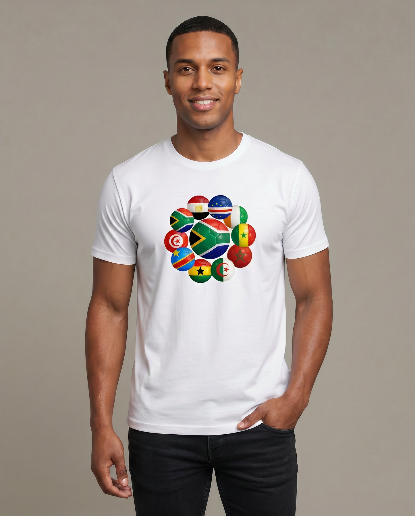 The 48 Collection: South Africa Tee — White
