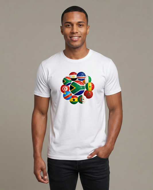 The 48 Collection: South Africa Tee — White