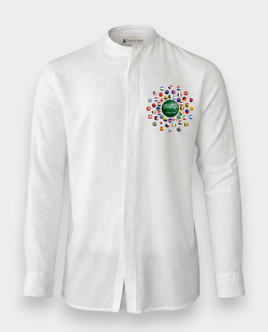 AU48: Saudi Arabia "Ltd. Ed." Grootman White Shirt