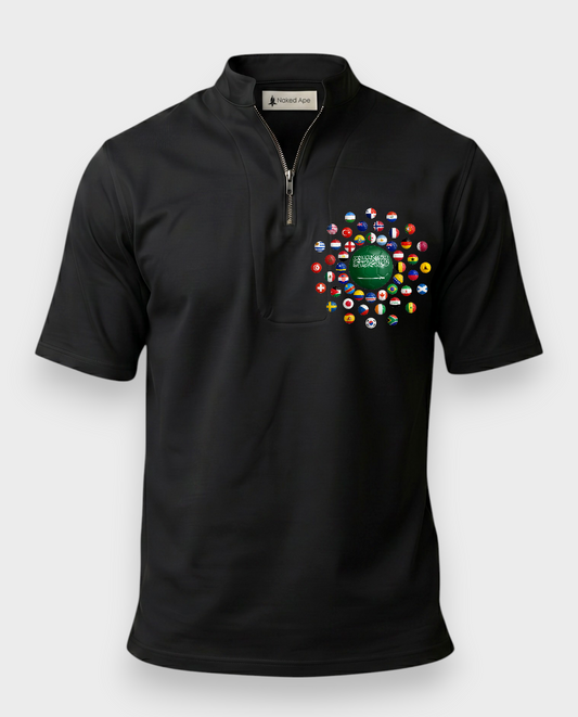 AU48: Saudi Arabia Black Mathanda Shirt