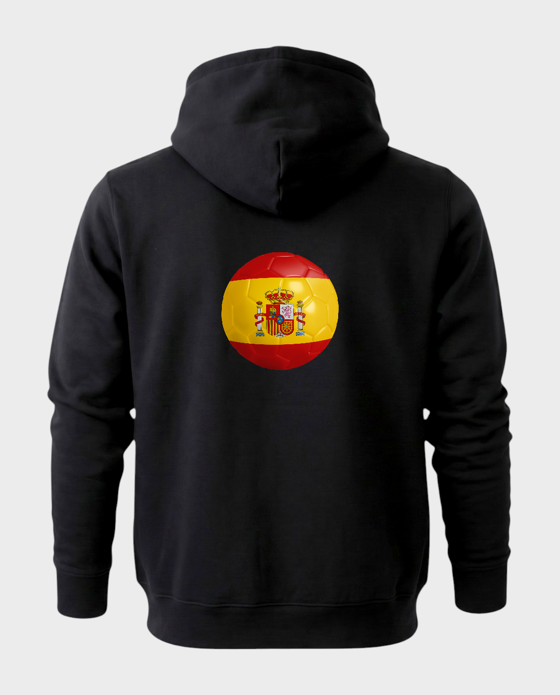AU48: Spain Black Globe Hoodie
