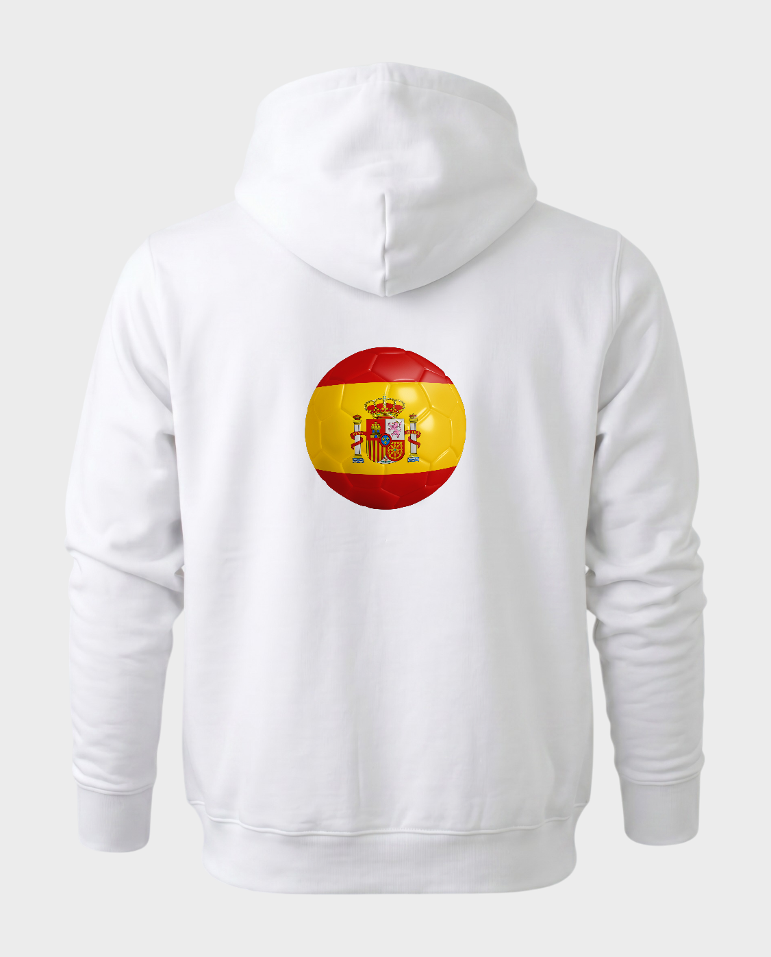 AU48: Spain White Globe Hoodie