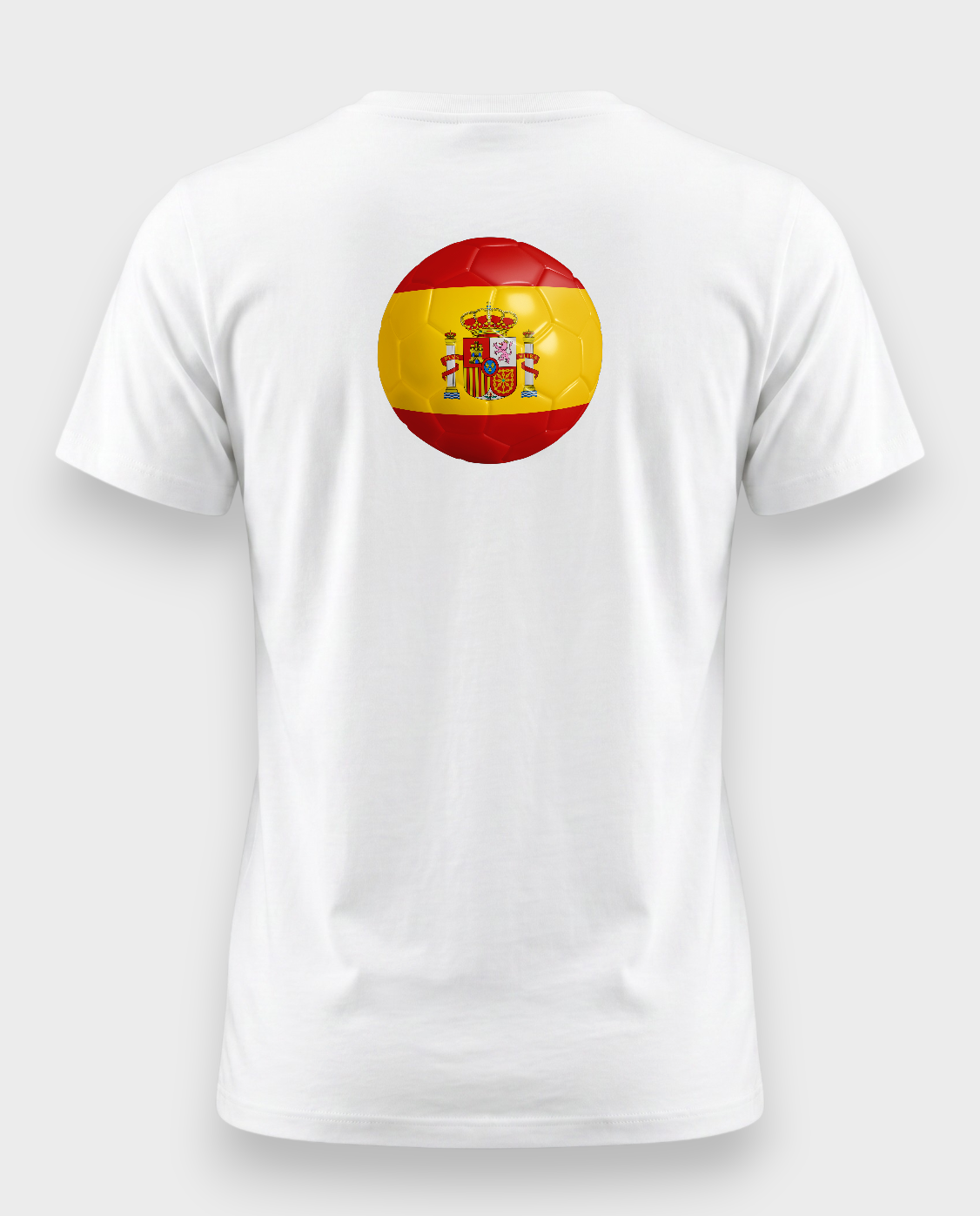 AU48: Spain White Globe T-Shirt