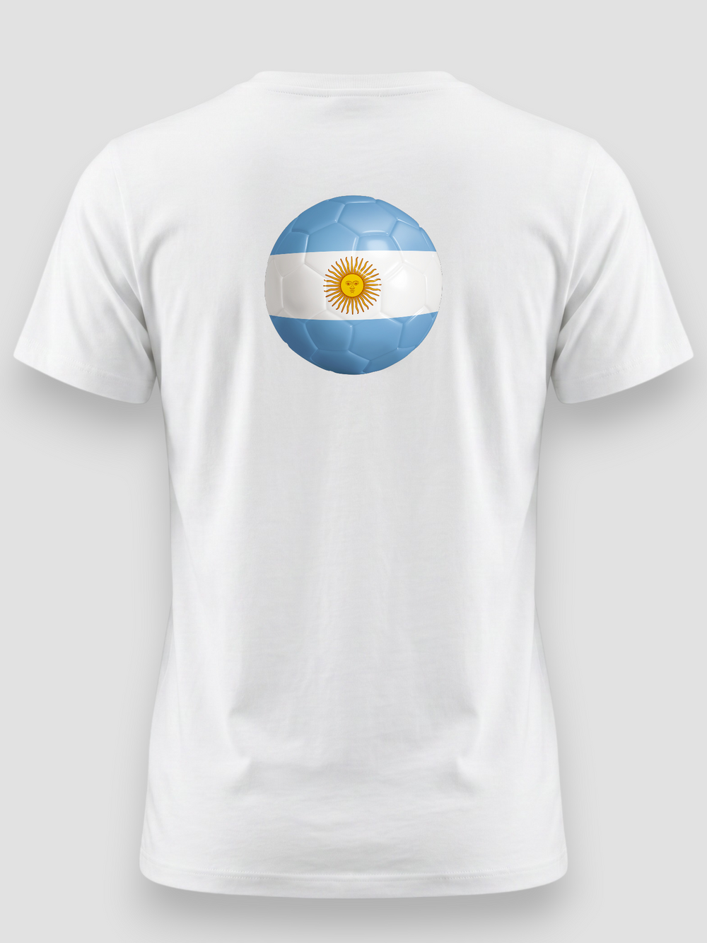 AU48: Korea Republic White Globe T-Shirt