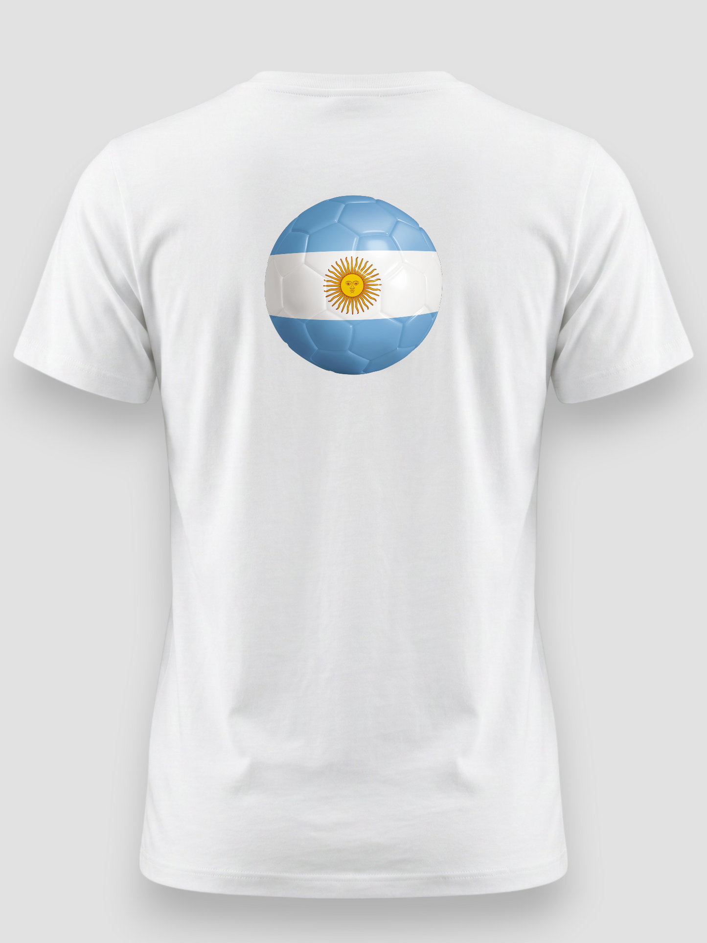 AU48: Korea Republic White Globe T-Shirt