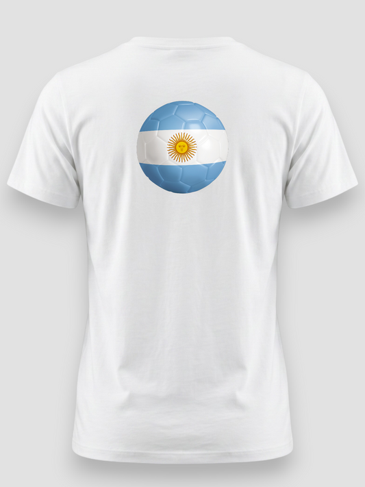 AU48: Korea Republic White Globe T-Shirt