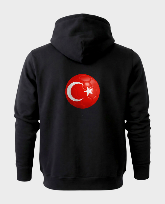 AU48: Türkiye Black Globe Hoodie